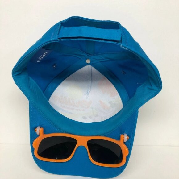 Kids Hat Frozen Olaf Chillin' in the Sunshine with Flip Down Sunglasses New - Picture 7 of 12
